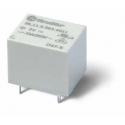 Miniaturowy przekaźnik do obwodów drukowanych 1Z 10A 24V DC styki AgSnO2, wykonanie szczelne RTIII, 36.11.9.024.4311