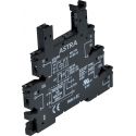 ASTRA 24AD - wąskie gniazdo do przekaźników miniaturowych 24 AC/DC