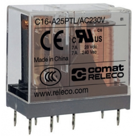 Przekaźnik 1P 10A 24V DC, CMT-C10-A10FX/DC2