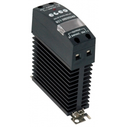 Przekaźnik półprzewodnikowy z radiatorem 1NO 25A wej. 3-32V DC, wyj. 24-280V AC DIN 600095